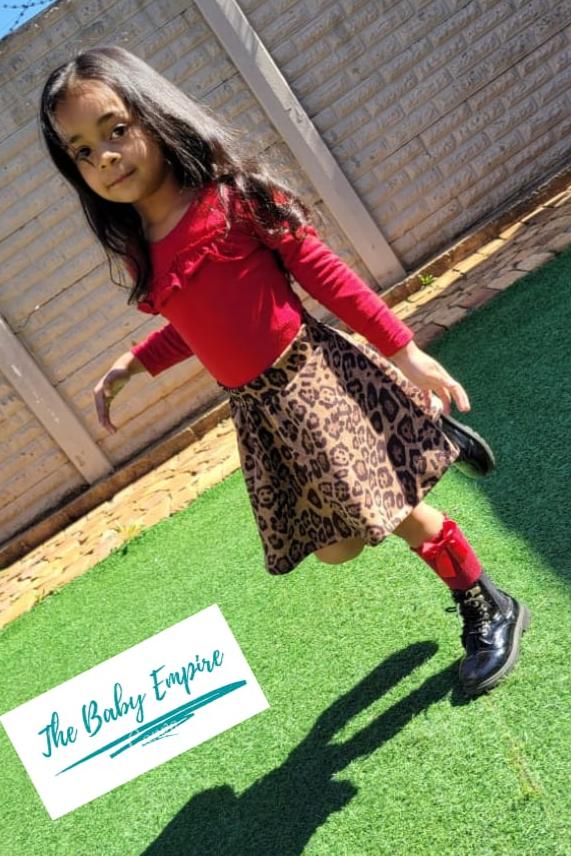 18-24m Leopard Skirt