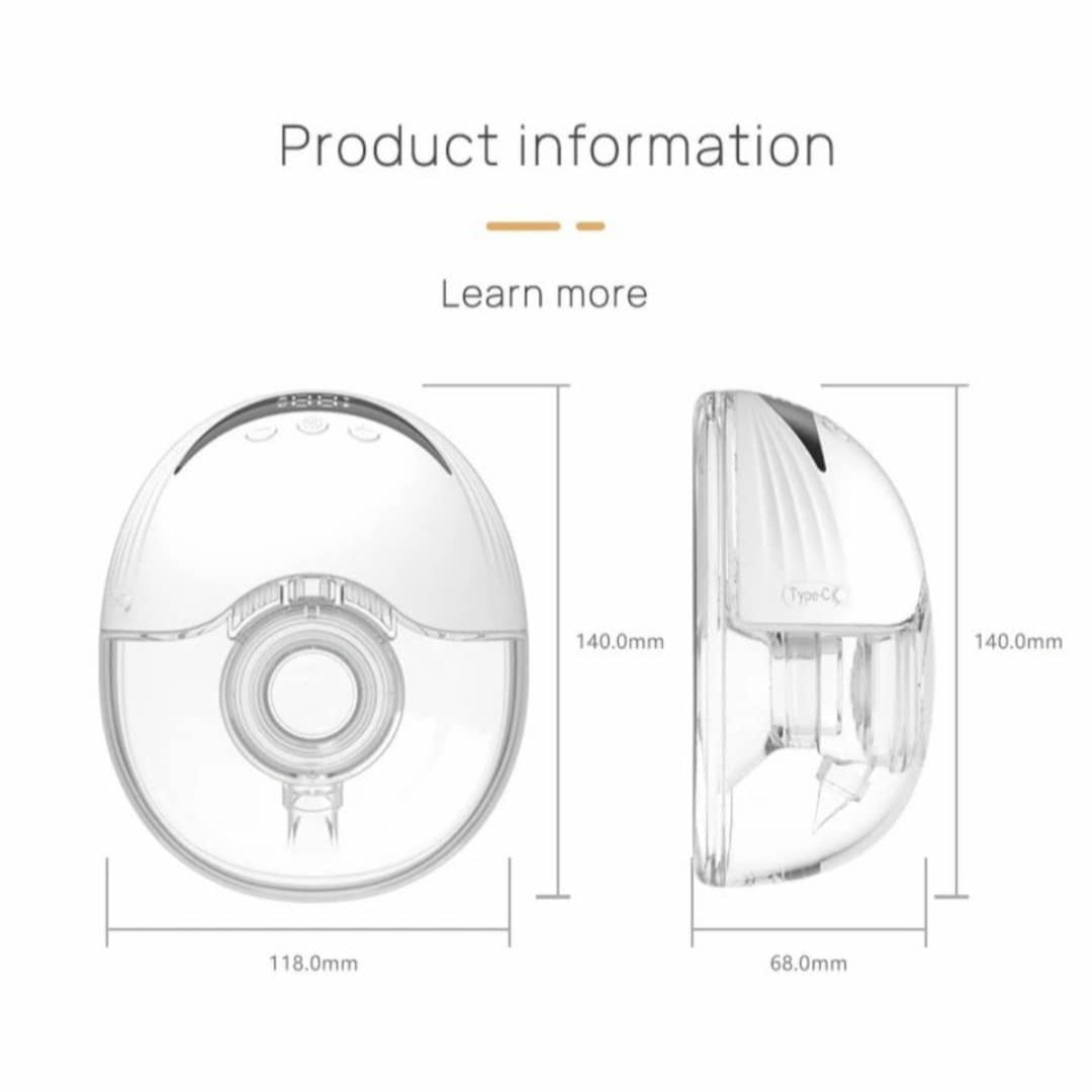 Wearable Handsfree breast pump
