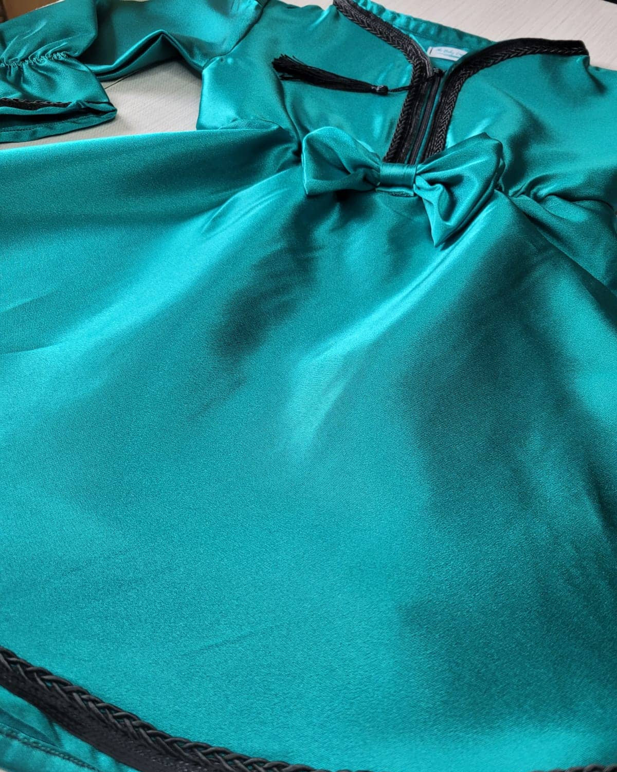 3-4yrs Toddler Girls Satin Dress