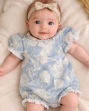 0-3m Linen romper