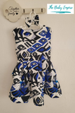 3-4yrs Toddler Girls African Inspired Dress