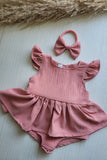 Baby & Toddler Girls Flutter Romper