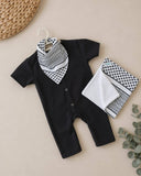 BabyBoysRomperGiftSet002