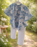 Heritage Caped Romper Abaya