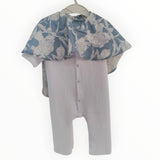 Baby Girls Caped Romper Abaya