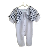 Baby Girls Caped Romper Abaya