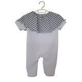 Baby Girls Caped Romper Abaya