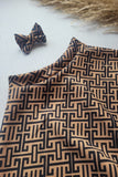 18-24m Black & Mocca Skirt Set