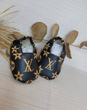 Printed Baby Booties
