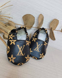 Printed Baby Booties