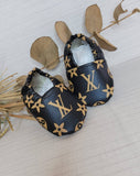 Printed Baby Booties