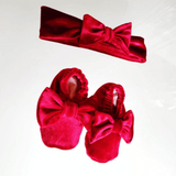 VelvetBowShoesSet10