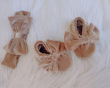 VelvetBowShoesSet4