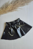 Baby Girls Pleather Skirts