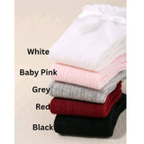 Bow Knee High Socks