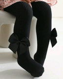 Black Bow Winter Stockings