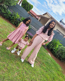 10-11yrs Girls Linen 2pc Set