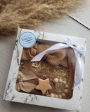 Baby Girl Gift Set 4Pc – Brown (0–6 Months)