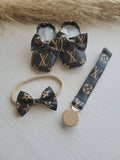 Printed Baby Booties