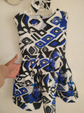 3-4yrs Toddler Girls African Inspired Dress