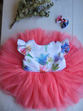 12-18m Baby Girls Floral Tutu Dress