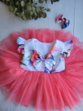 12-18m Baby Girls Floral Tutu Dress
