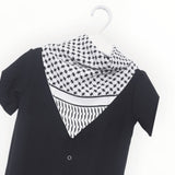 Baby Boys Keffiyah Bib
