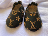 Printed Baby Booties